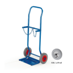 Stahlflaschenkarre (10 ltr)