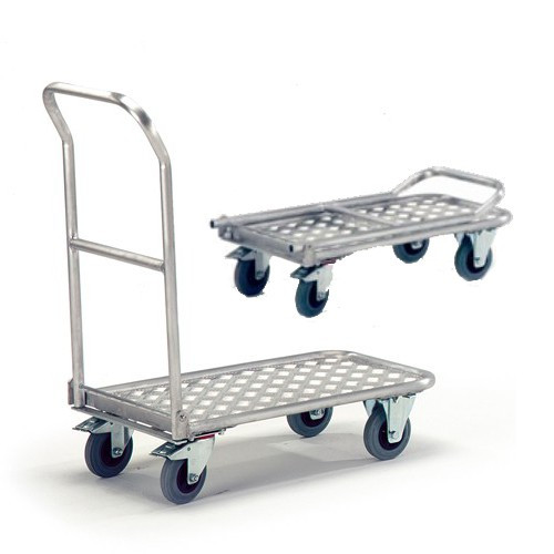 Alu-Magazinwagen mit Klappbügel