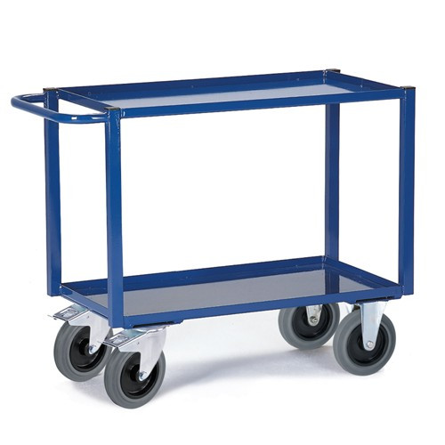 Tischwagen Blechwanne (2 Etagen)