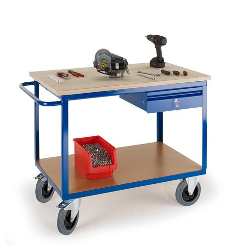 Werkstattwagen mit Schublade