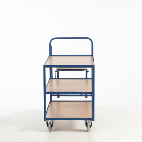 Tischwagen mit 2 Trittstufen (3 Etagen)