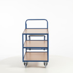 Tischwagen mit 2 Trittstufen (3 Etagen)
