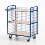 Etagenwagen 3 Gitterwände