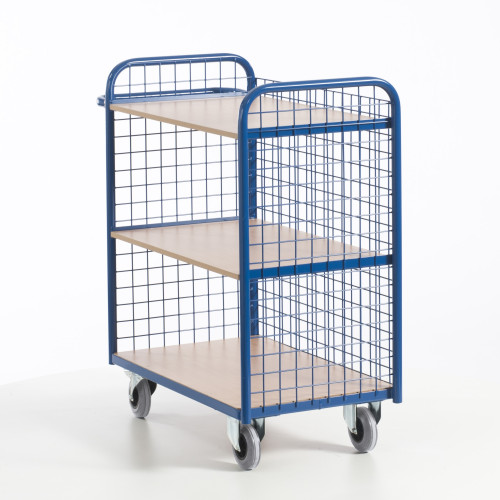 Etagenwagen 3 Gitterwände