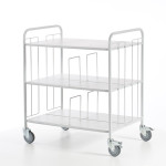 Bürowagen doppelseitig mit Trenngittern