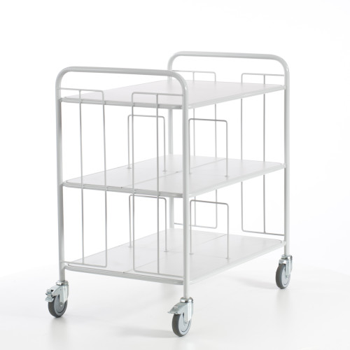 Bürowagen doppelseitig mit Trenngittern