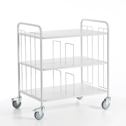 Bürowagen doppelseitig mit Trenngittern