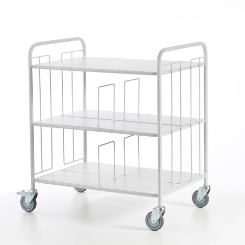 Bürowagen doppelseitig mit Trenngittern