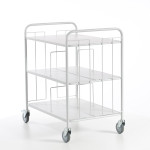 Bürowagen doppelseitig mit Trenngittern