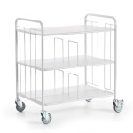 Bürowagen doppelseitig mit Trenngittern