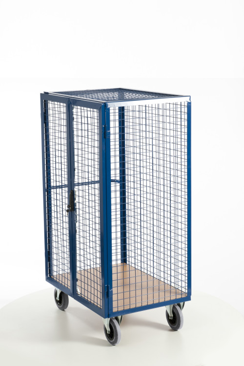 Gitter-Schrankwagen mit Zylinderschloss