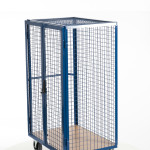 Gitter-Schrankwagen mit Stangenverschluss