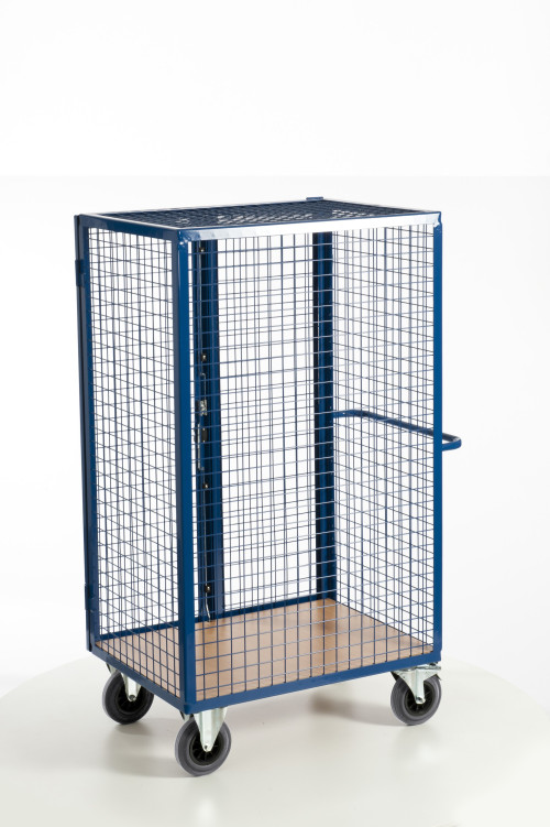 Gitter-Schrankwagen mit Zylinderschloss