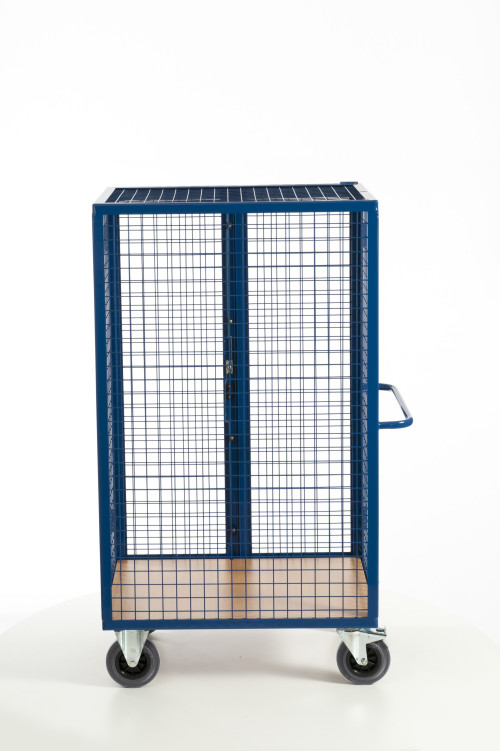 Gitter-Schrankwagen mit Zylinderschloss