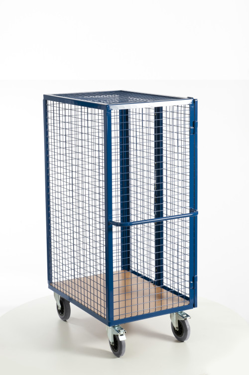 Gitter-Schrankwagen mit Zylinderschloss