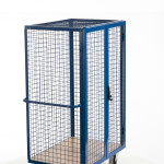 Gitter-Schrankwagen mit Zylinderschloss