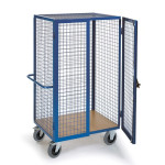 Gitter-Schrankwagen mit Zylinderschloss