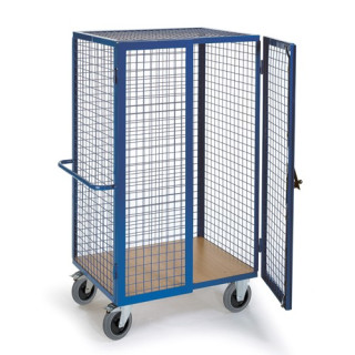 Gitter-Schrankwagen mit Zylinderschloss