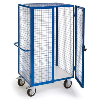 ESD Gitterschrankwagen mit Zylinderschloss