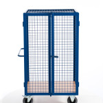 Gitter-Schrankwagen mit Stangenverschluss