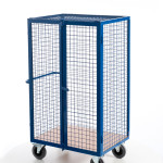 Gitter-Schrankwagen mit Stangenverschluss