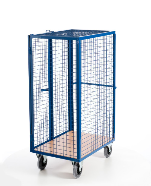 Gitter-Schrankwagen mit Stangenverschluss