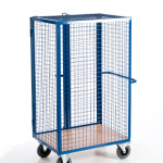 Gitter-Schrankwagen mit Stangenverschluss