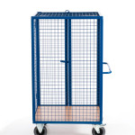 Gitter-Schrankwagen mit Stangenverschluss