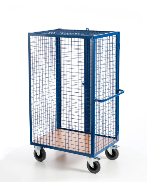 Gitter-Schrankwagen mit Stangenverschluss