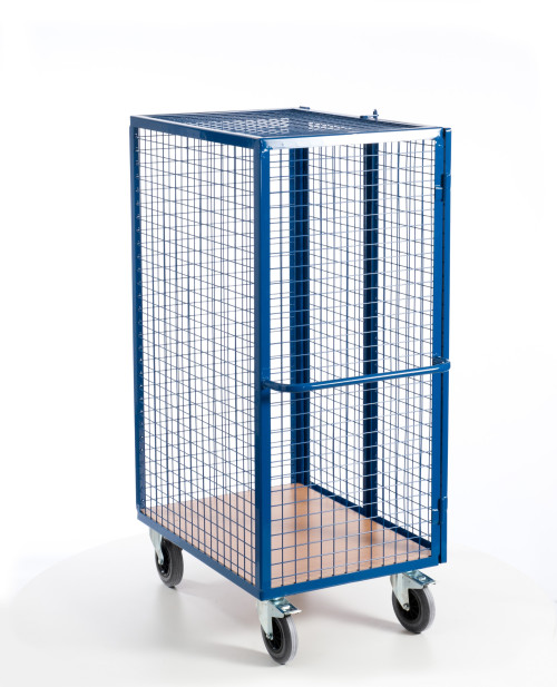 Gitter-Schrankwagen mit Stangenverschluss