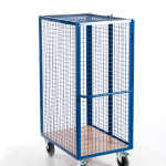 Gitter-Schrankwagen mit Stangenverschluss