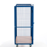 Gitter-Schrankwagen mit Stangenverschluss