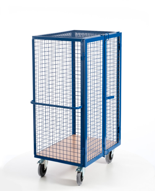 Gitter-Schrankwagen mit Stangenverschluss