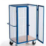 Gitter-Schrankwagen mit Stangenverschluss