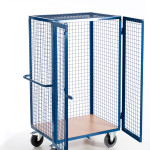 Gitter-Schrankwagen mit Stangenverschluss