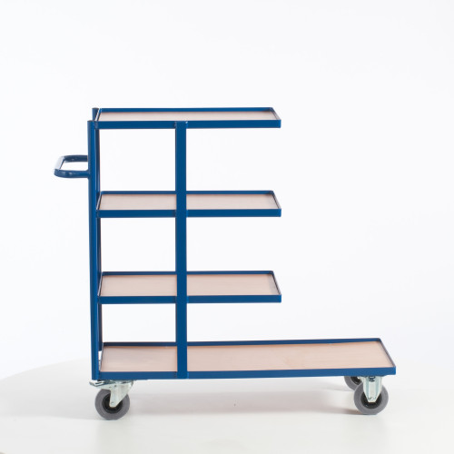 Kommissionierwagen Holzladeflächen