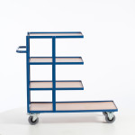 Kommissionierwagen Holzladeflächen