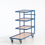 Kommissionierwagen Holzladeflächen