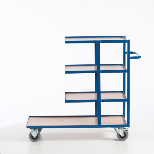 Kommissionierwagen Holzladeflächen