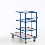 Kommissionierwagen Holzladeflächen