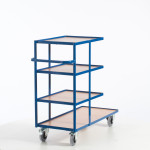 Kommissionierwagen Holzladeflächen