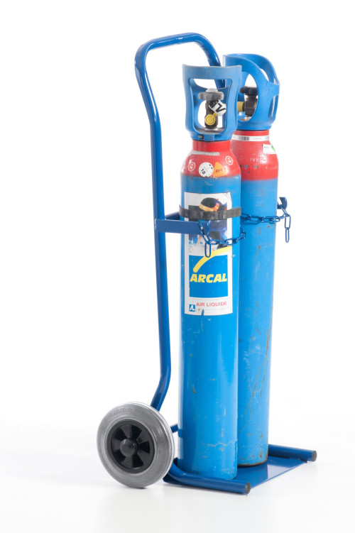 Stahlflaschenkarre (10 ltr)