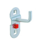 Werkzeughalter mit senkrechtem Hakenende