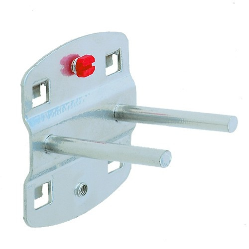 Doppelter Werkzeughalter mit geradem Dorn