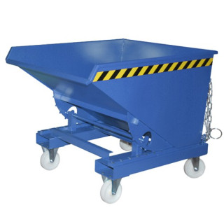 Späne-Kippmulde niedrige Bauhöhe