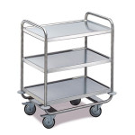 Tischwagen 3 Etagen - Schwere Ausführung