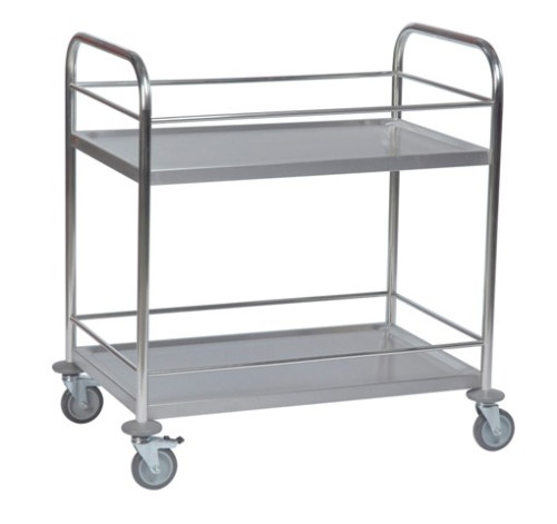 Tischwagen mit umlaufendem Geländer