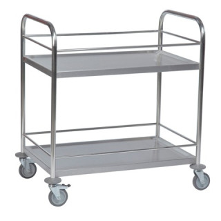 Tischwagen mit umlaufendem Geländer